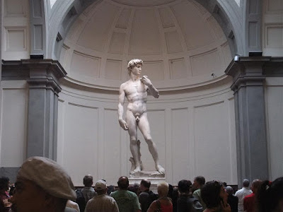 The Statue of David, Accademia Gallery, florence italy