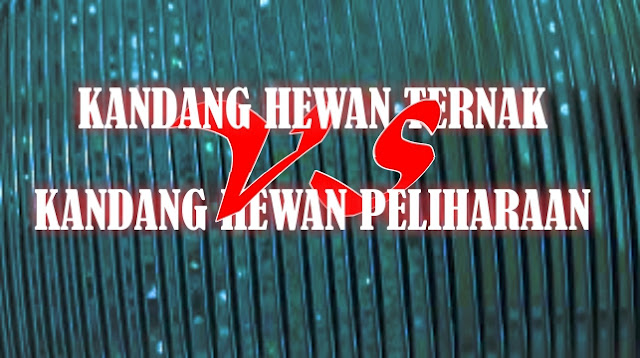 Perbedaan Kandang Hewan Ternak dan Kandang Hewan Peliharaan