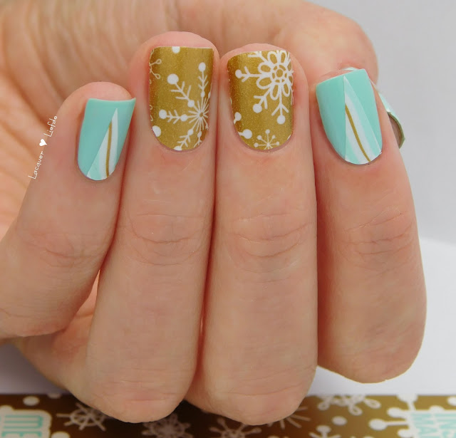 Thumbs Up - Snow Flake Nail Wraps