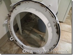 washing machine makeover - The Backyard Farmwife