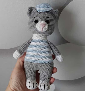 PATRON GRATIS GATO AMIGURUMI 68610