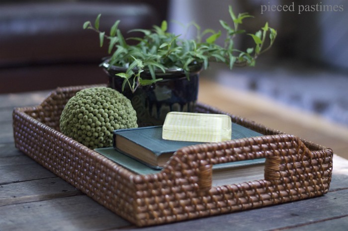 Pieced Pastimes Tray Styling 5