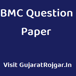 BMC Senior Clerk Old Paper PDF 2021