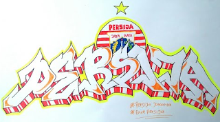 grafiti persija di kertas