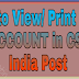 How to View/Print Daily Account in CSI India Post