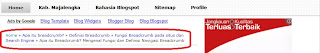 tampilan breadcrumb pada blog majalengka press