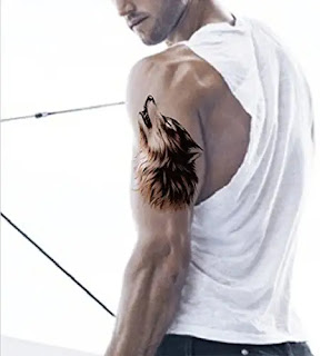 Wolf Tattoo Ideas-Design 3D in Hindi
