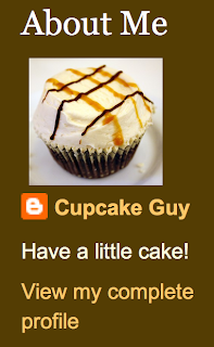 Blogger profile for The Cupcake Guy