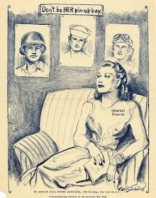 Carteles de la Segunda Guerra Mundial contra la prostitución