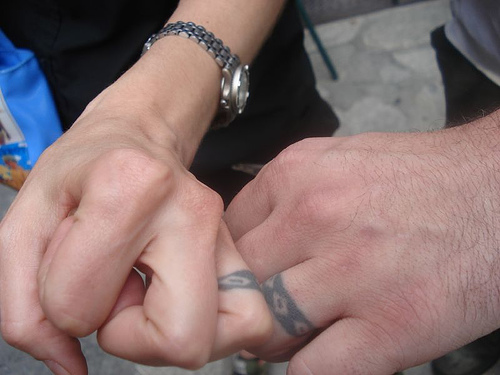 Ring Finger Tattoos for Couples