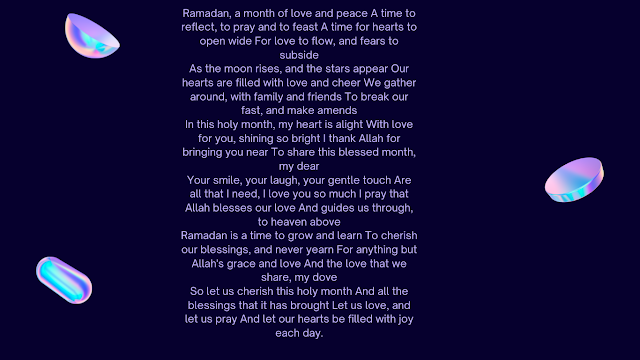 Ramadan Love Poetry