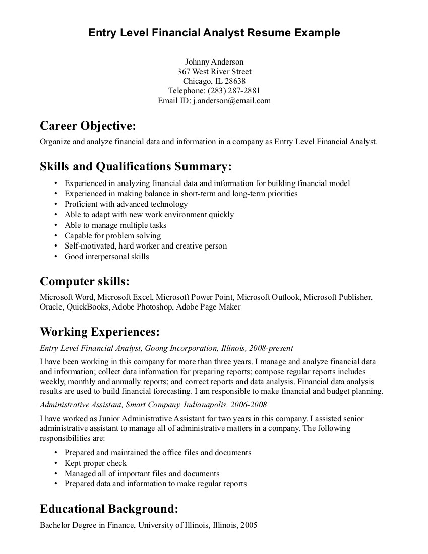 Best+Objective+for+Resume+Examples