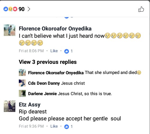  Photos: Beloved final year student of Imo State University slumps, dies after her project defence 