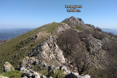 Leungana visto desde la cima de Ilbisti
