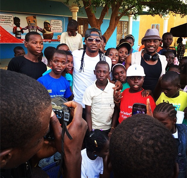 P-Square gives back to society in Niger Republic(Photos)5