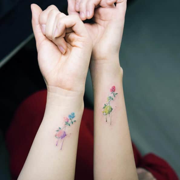 Mini tatuagens femininas 