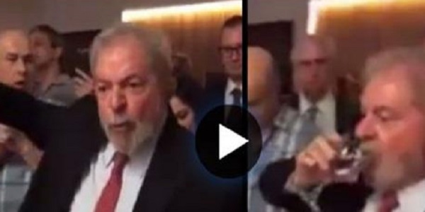 Bêbado, Lula debocha de juízes da Lava Jato e já faz planos para 2018. “Quando eu for presidente, essa palhaçada irá acabar”
