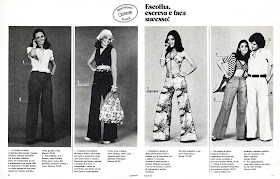 Moda anos 70. História década 70. moda feminina anos 70.