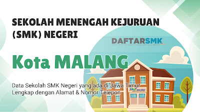 Daftar SMK Negeri di Kota Malang Jawa Timur