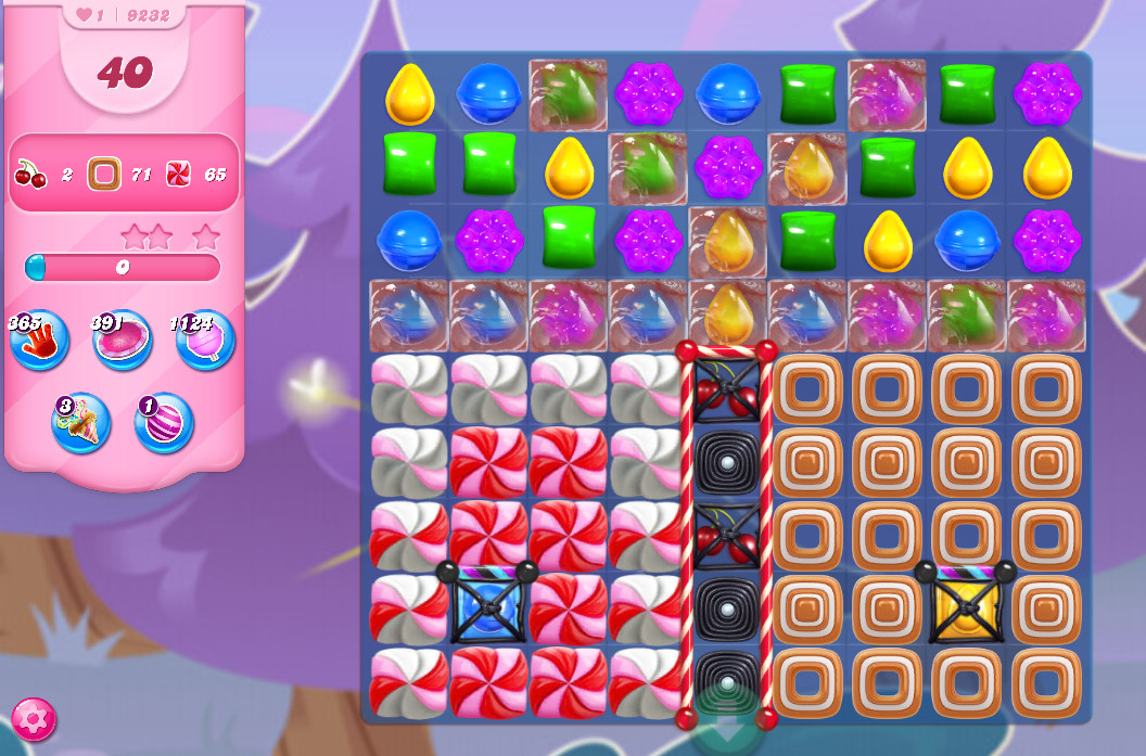 Candy Crush Saga level 9232