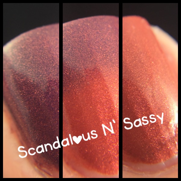 Superficially Colorful Lacquer Foolish Heart thermal cold transition and warm macro