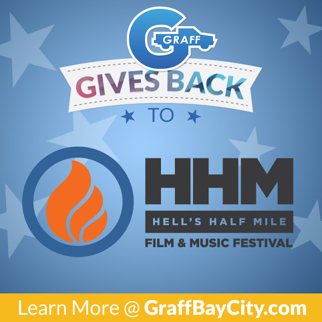 Graff Gives Back to the Hell’s Half Mile Film and Music Festival 