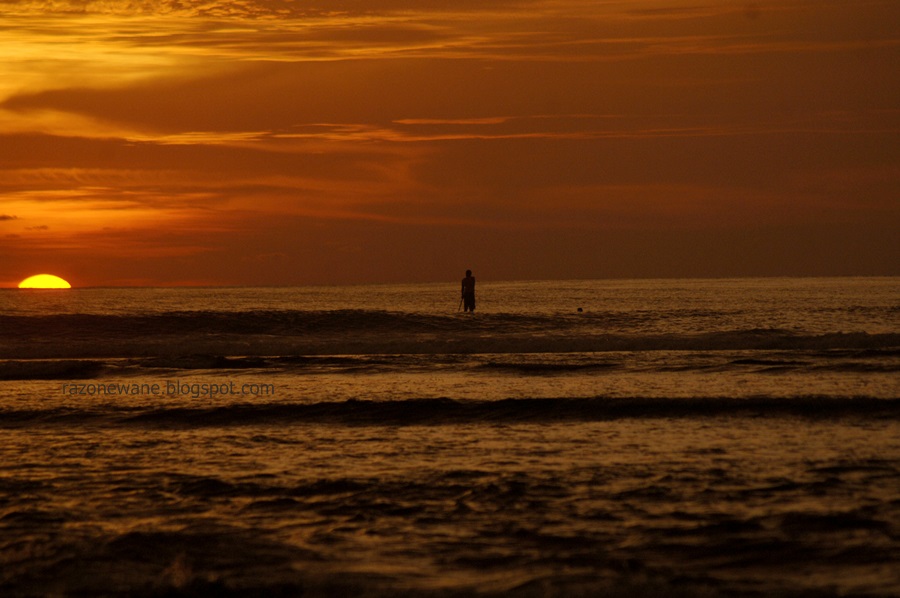 Golden Sunset di Pantai Tanjung Setia  Krui Pesisir Barat 