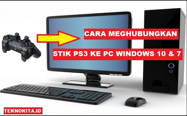 cara menghubungkan stik ps3 ke PC