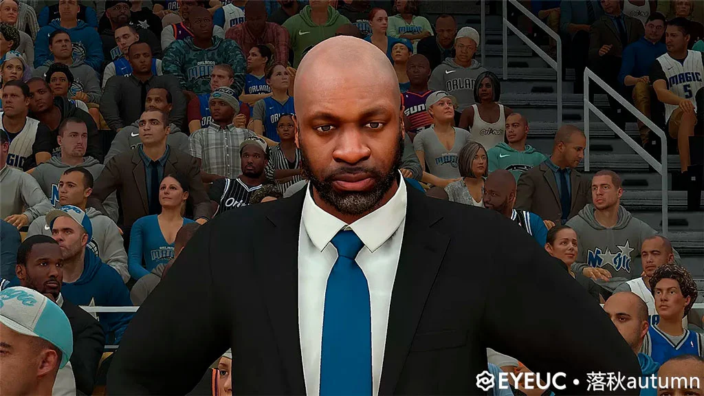 NBA 2K22 Mike Mosley Cyberface