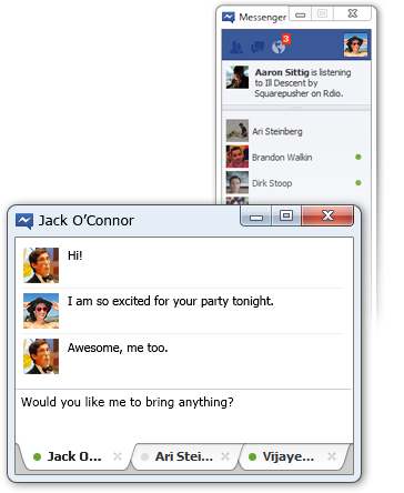 Messenger متوفر لنظام التشغيل Windows7