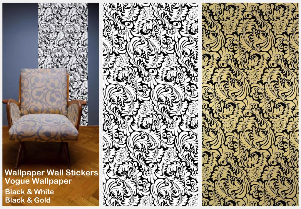 InteriorInstyle Blog PATTERNED WALLPAPER  WALL  STICKERS  