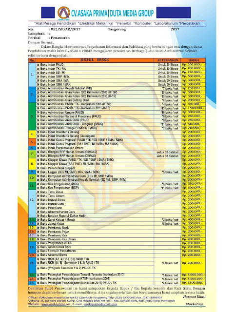 #grosirbukuadm #bukupaudmurah #penerbitasakaprima #asakaprima #alatperagaedukatif #apepaud #paud #tokobukupaud #tokobukuasaka #tokobukuadministrasisekolah #bukuindukpaud #bukuinduksd #bukuinduksmp #bukuinduksma #bukuinduksmk #bukuindukmi #bukuindukmts #bukuinduktk #bukuindukra