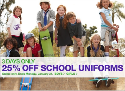 Gap Kids Canada: 25% Off School Uniforms Online (Until Jan 31)