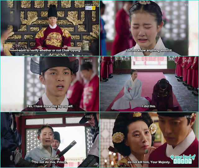 prince yeok took all the blame for chae kyung - Seven Day Queen: Episode 4 korean Drama