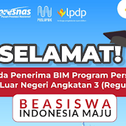 Pengumuman Penerima Beasiswa Indonesia Maju Program Persiapan S1 Luar Negeri Angkatan 3