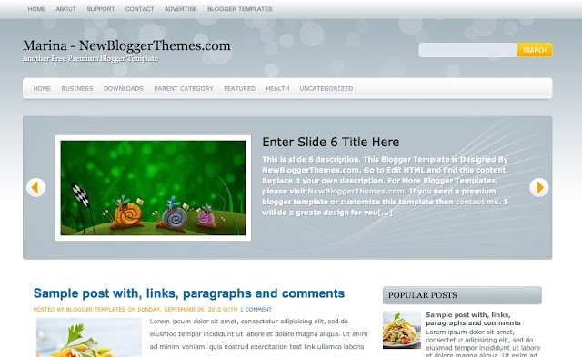  Blogger Template