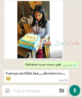 Testimoni Terbaru Toko Kue Online Karawang Zia's Cake