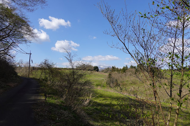 鳥取県東伯郡北栄町東高尾　牧草地の風景