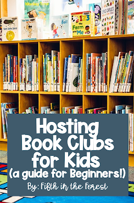 Pin Image for How To Host a Book Club: A Step-by-Step Guide for Upper Elementary