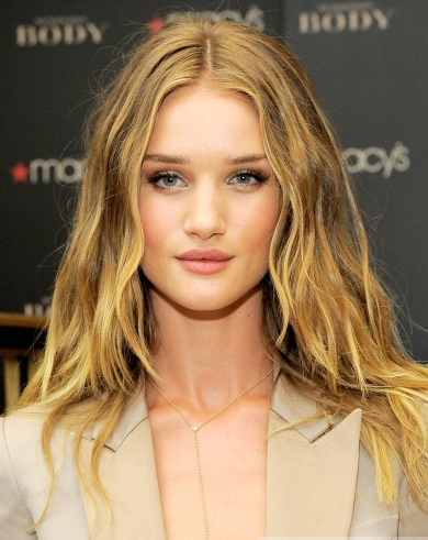 rosie huntington whiteley hair