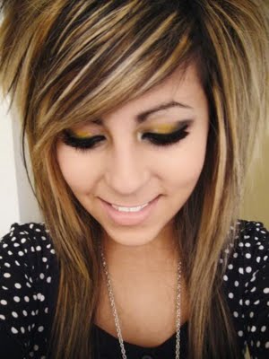 Scene Hair Cuts on Punk Hairstyles For Girls With Medium Hair