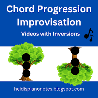 Chord Progression Improvisation Videos, Inversions