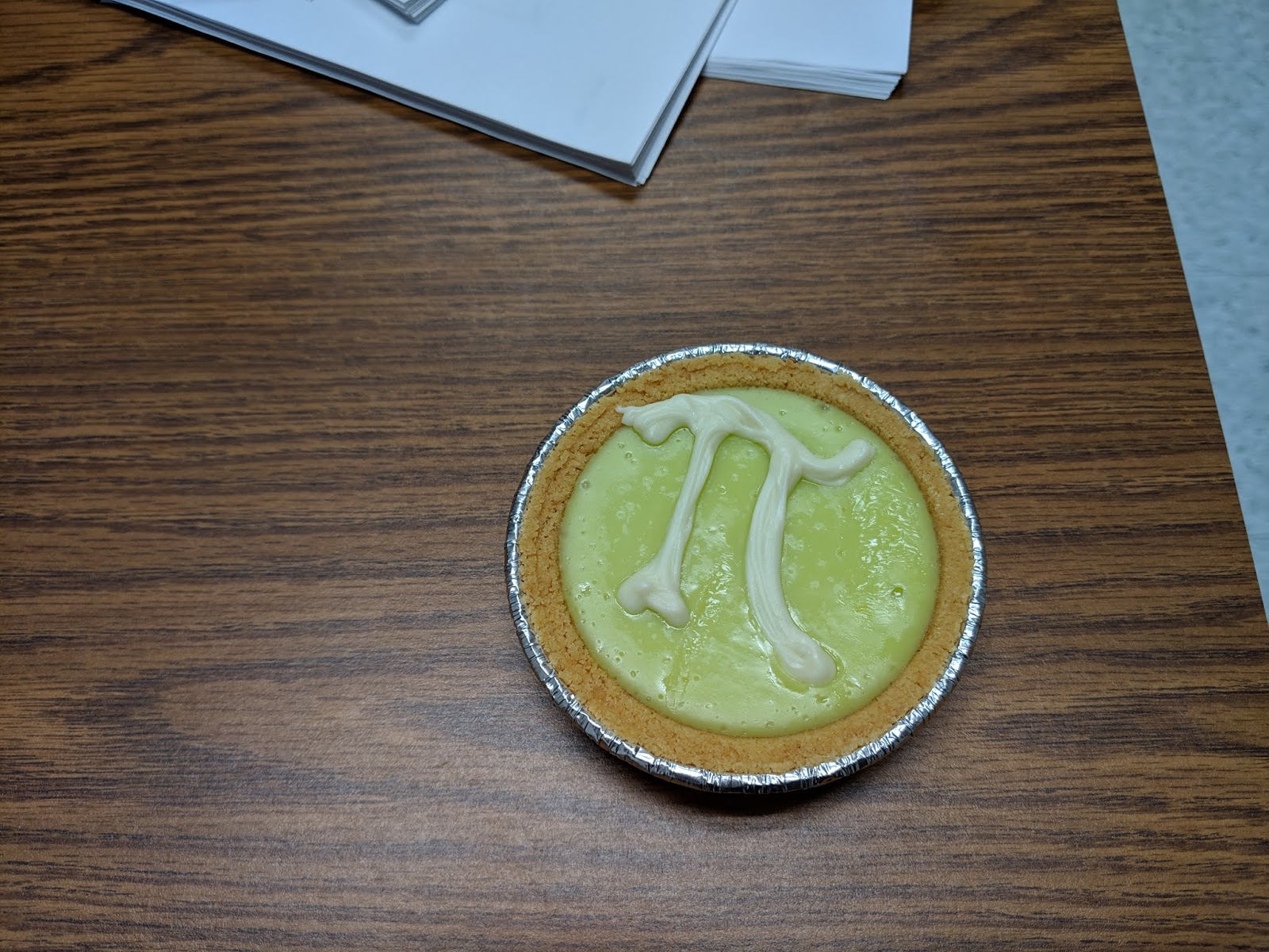 a mini π pie