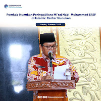 Pemda Nunukan Gelar Peringatan Isra Mi'raj Nabi Muhammad Saw 1444 H/2023 M