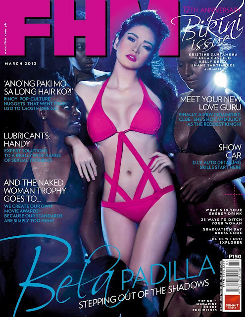 Bela Padilla, Kapuso Sexy Photos, FHM Philippines, FHM 2012, Bela Padilla Sexy, Kapuso Cover Girl, GMA 7 Kapuso Stars, GMA Pinoy TV, 