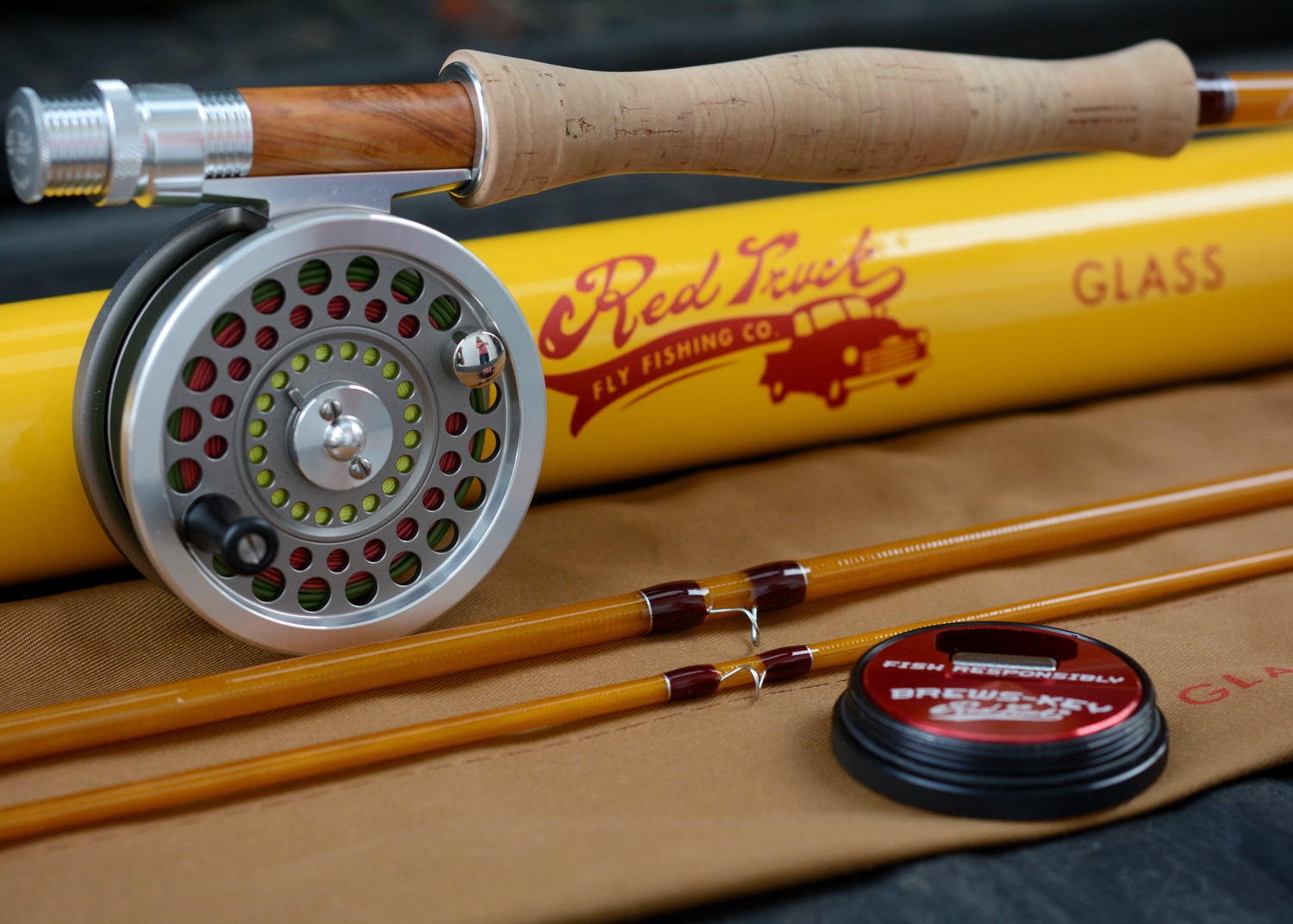 The Fiberglass Manifesto: T.F.M. Store - Red Truck Fiberglass Fly Rods Now  Available