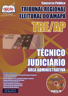 Baixar apostila Concurso TRE / AP - TÉCNICO JUDICIÁRIO.