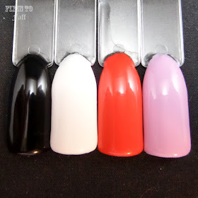 Swatch and review of Yichen UV Soak-Off Gel Polish Set.