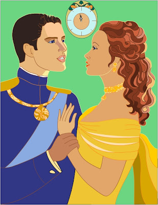  Cinderella * coloring page