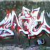 Red and White Graffiti Alphabet | Graffiti Street Art